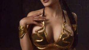 Kalinka Fox Princess Leia Slave Cosplay Set Leaked Mega on girlsfollowers.com