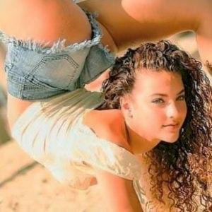 SOFIE DOSSI ASS STRETCHING AND BIKINI BOOBS thothub on girlsfollowers.com