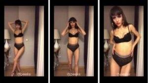ArianaRealTV lingerie tease thothub on girlsfollowers.com