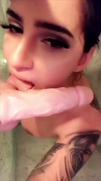 Cassie Curses shower dildo blowjob & riding snapchat premium free xxx porno video on girlsfollowers.com