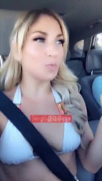 Holly Valentine boobs flashing with friend while driving snapchat premium xxx porn videos on girlsfollowers.com