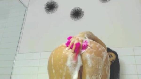 Korina Kova korina takes a soapy milk bath porn videos on girlsfollowers.com