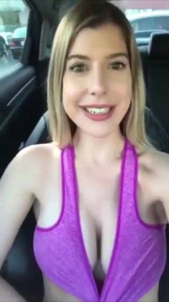 Andie Adams public parking pussy fingering in car snapchat premium xxx porn videos on girlsfollowers.com
