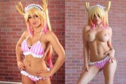 Liz Katz Nude Strip Tease Tohru Cosplay on girlsfollowers.com