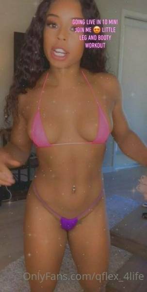 Qimmah Russo G-string Bikini Workout Onlyfans Video Leaked - Usa on girlsfollowers.com