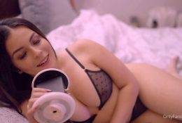 Puffin ASMR See Through Black Lingerie Video Leaked on girlsfollowers.com