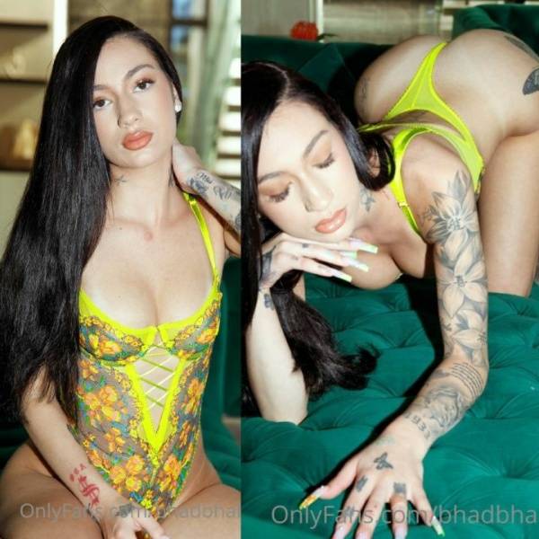 Bhad Bhabie Yellow Outfit Lingerie Onlyfans Set Leaked - Usa on girlsfollowers.com