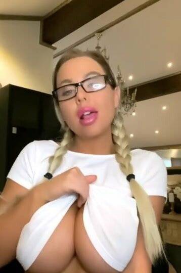 Hot secretary with huge tits gives you Swedish JOI - Sweden on girlsfollowers.com