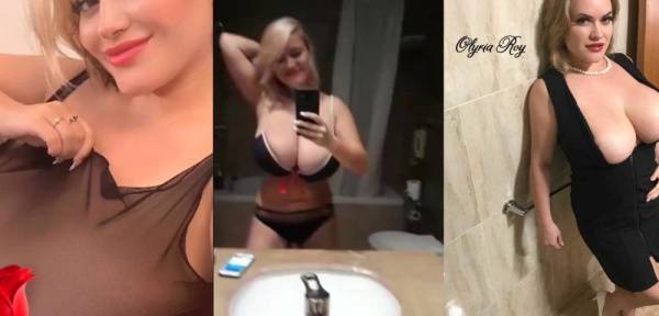 Olyria Roy Showing Huge Tits OnlyFans Insta Leaked Videos on girlsfollowers.com